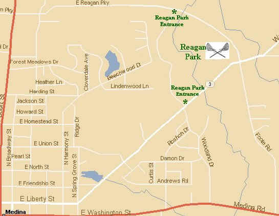 Reagan Park Location